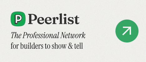 Peerlist — The Professional Network for builders to show and tell