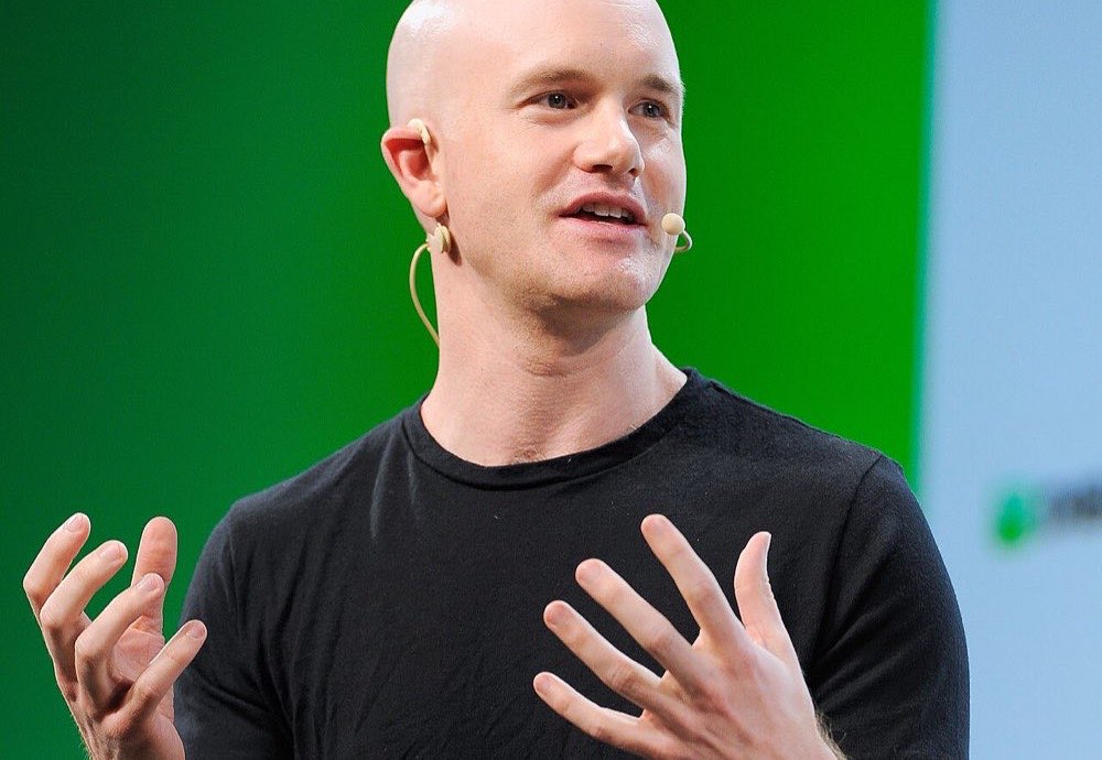 Brian Armstrong CEO of Coinbase crypto exchange