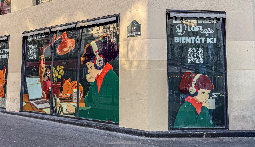 Lofi Girl opens its first physical cafe in Paris