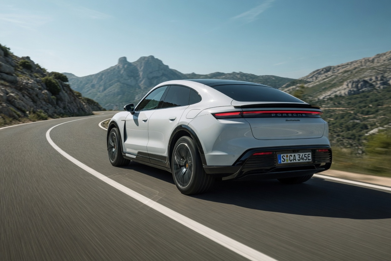 Porsche all-electric Cayenne Coupe EV launch